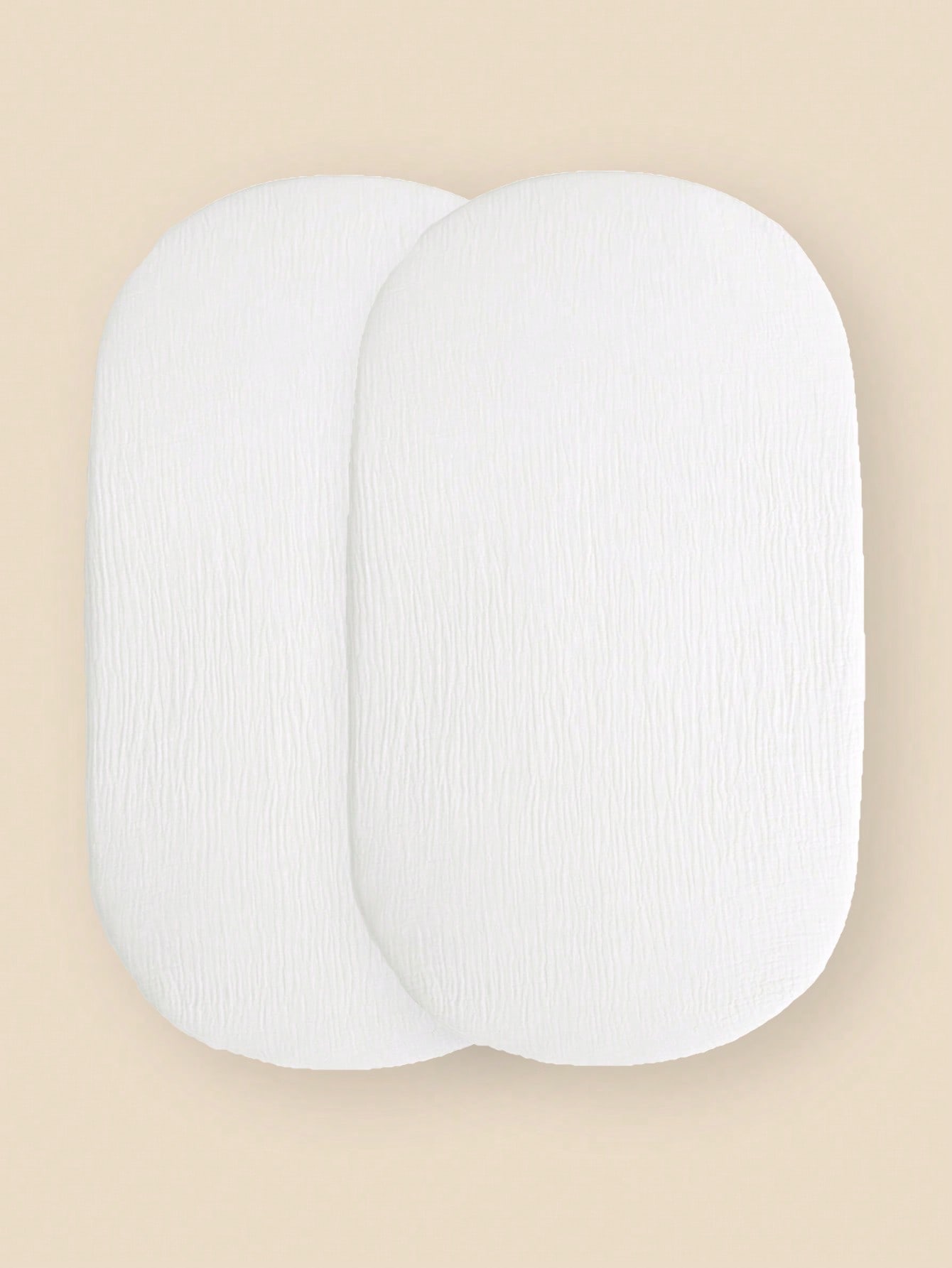Muslin Cotton Bedspread - 2 حزمة غطاء وسادة تغيير الموسلين