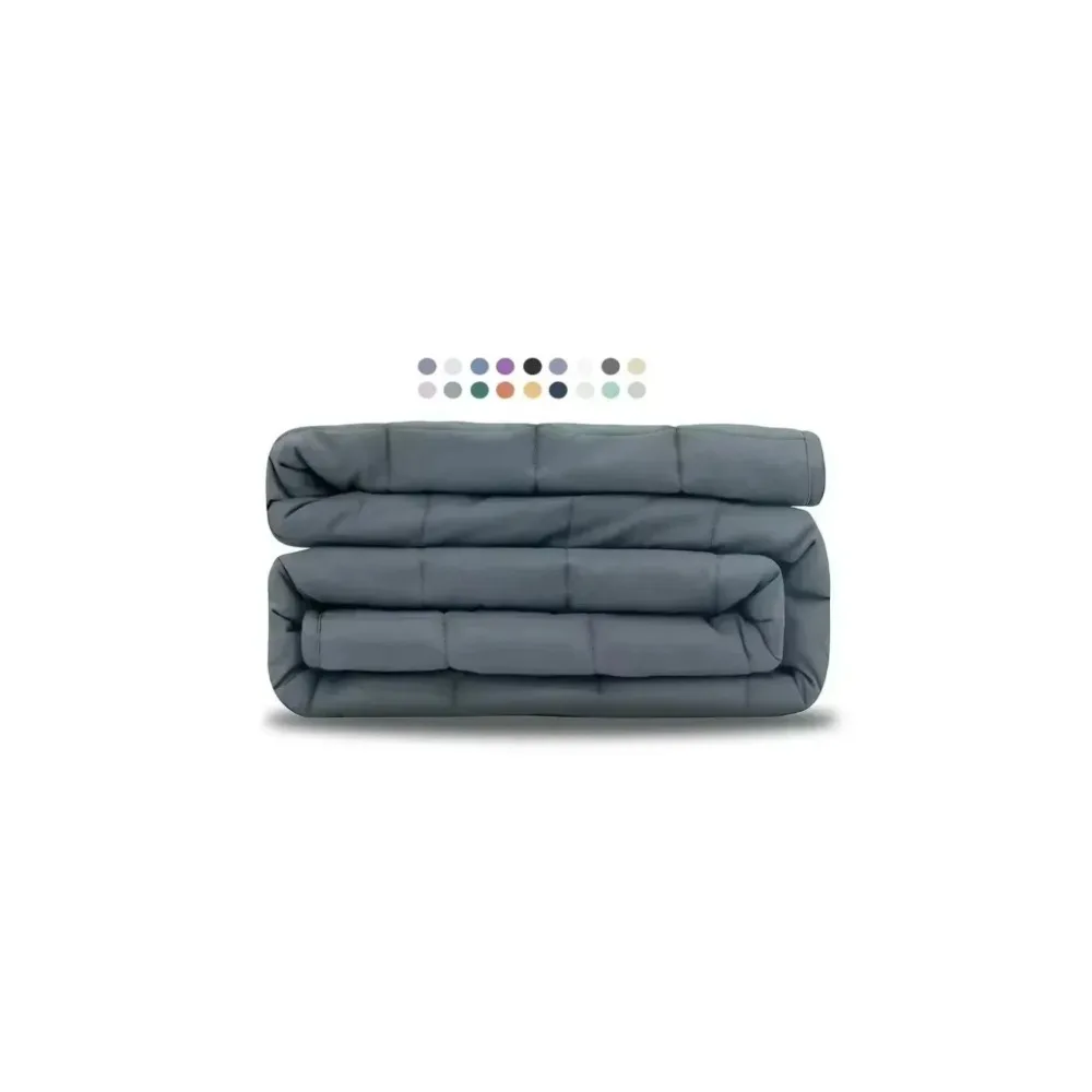Weighted Blanket Adults Anxiety - بطانية تبريد ثقيلة الوزن للبالغين لتخفيف