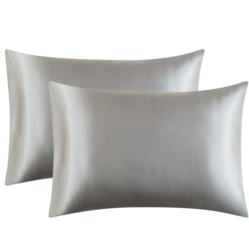 Satin Silk Pillowcase Hair Skin - سادة ساتان بلون سادة للشعر والجلد