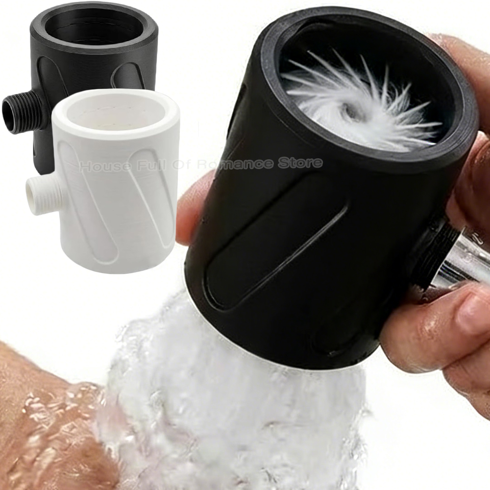 High Pressure Shower Head Handheld - رأس دش دائري مصمم بتقنية الطباعة