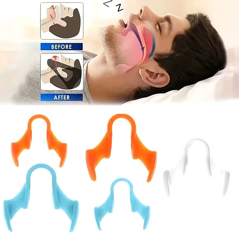 Anti Snore Contour Pillow - 10 قطع موسع أنف من السيليكون،