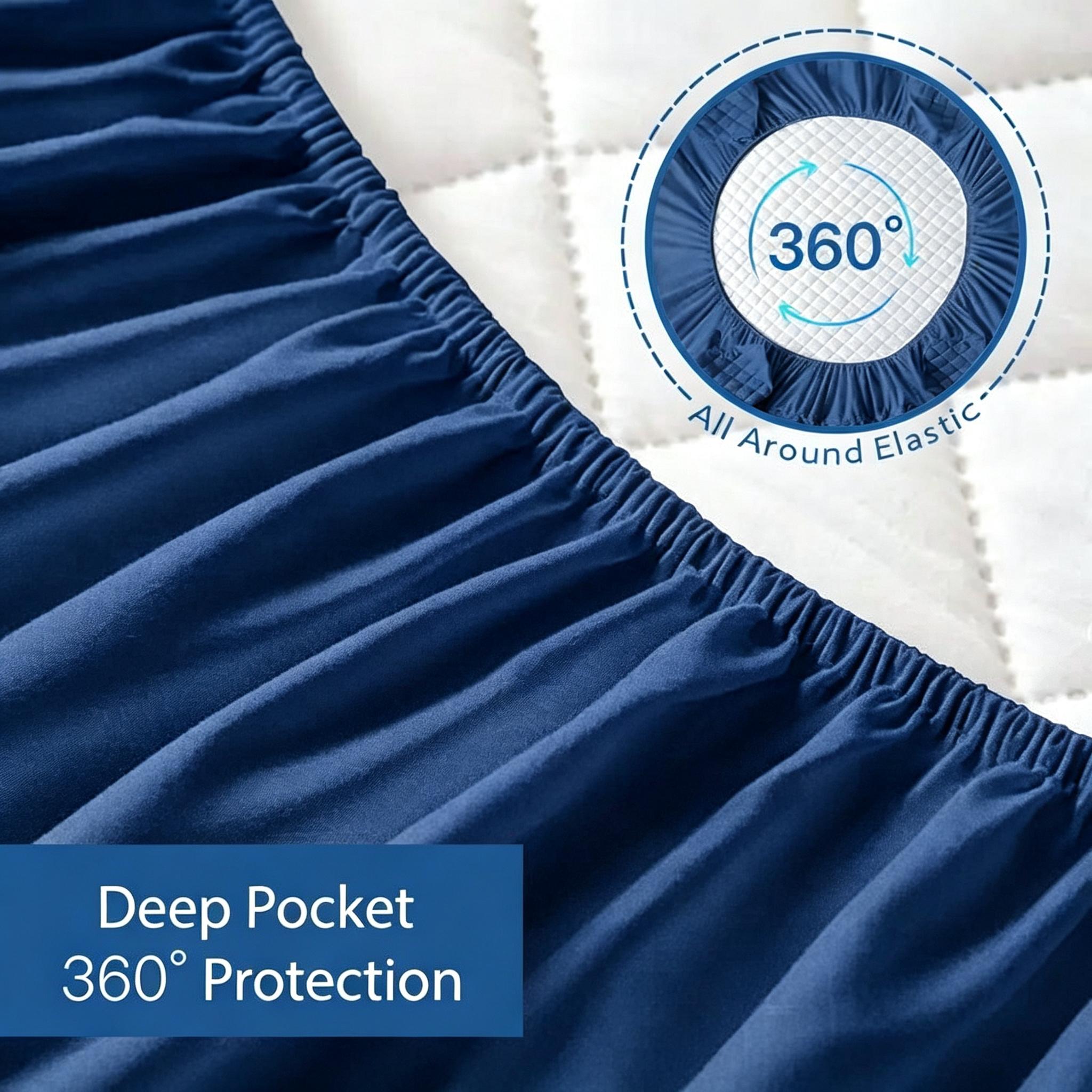 واقي مرتبة مقاوم للماء بنسبة 1 - مراجعة Waterproof Mattress Protector Breathable وسعره