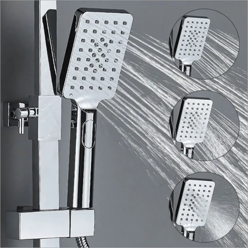 رأس دش محمول عالي الضغط مع زر  - مراجعة High Pressure Shower Head Handheld وسعره