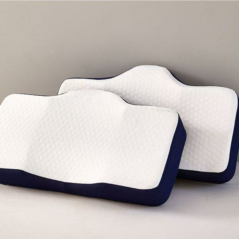 وسادة تدليك مقعرة للعنق مصنوعة - مراجعة Memory Foam Orthopedic Pillow Neck Pain وسعره