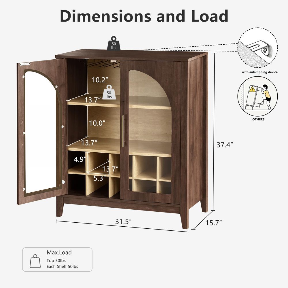 خزانة تخزين طويلة بتصميم مموج  - مراجعة Storage & Organization وسعره