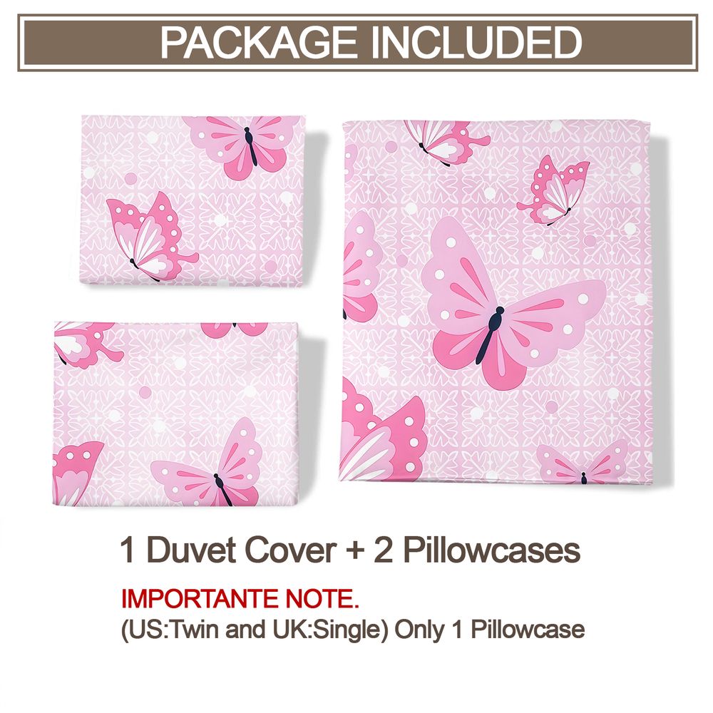 طقم غطاء لحاف بنقشة الفراشات،  - مراجعة Aesthetic Floral Duvet Cover وسعره