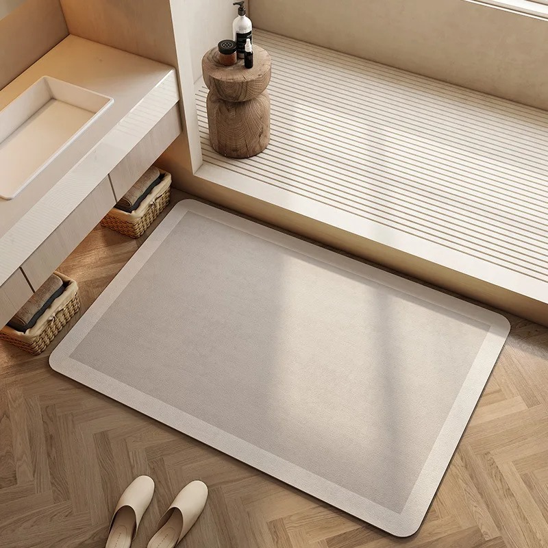 سجادة أرضية للحمام من الدياتوم - مراجعة Quick Dry Diatomite Bath Mat وسعره