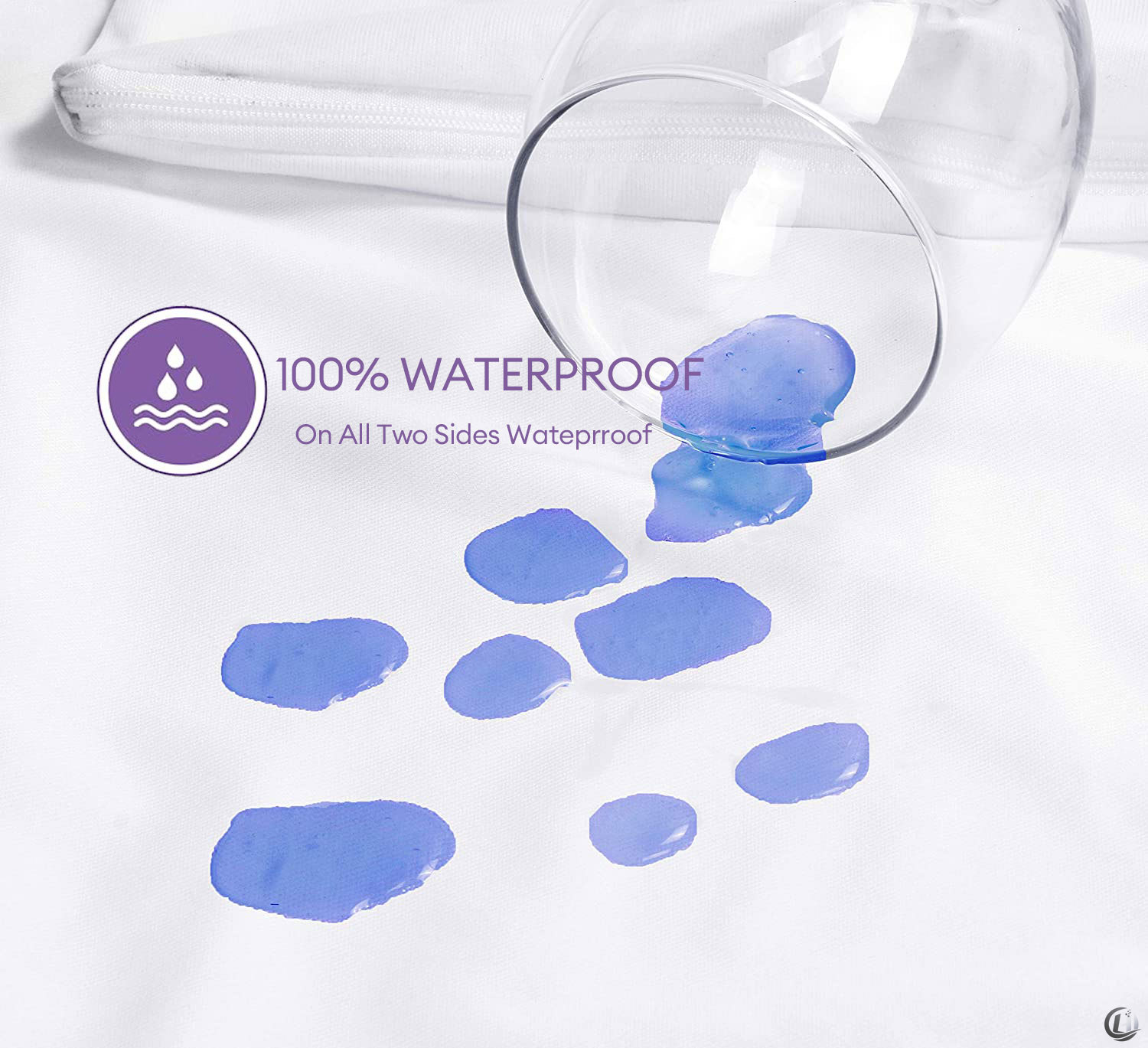 واقي مرتبة سرير أطفال قطعة واح - مراجعة Waterproof Mattress Protector Breathable وسعره