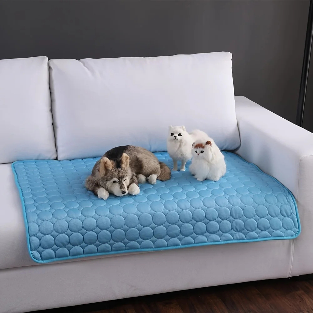 بساط تبريد الحيوانات الأليفة ا - مراجعة Cooling Blanket Hot Sleepers وسعره