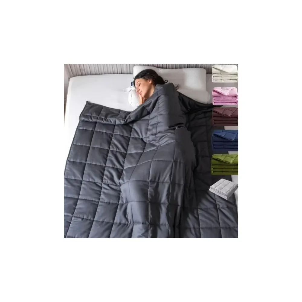 بطانية تبريد ثقيلة الوزن للبال - مراجعة Weighted Blanket Adults Anxiety وسعره