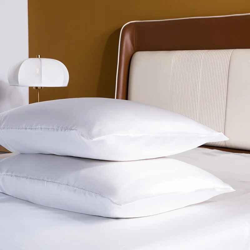 طقم أغطية وسائد ساتان حرير ، غ - مراجعة Satin Silk Pillowcase Hair Skin وسعره