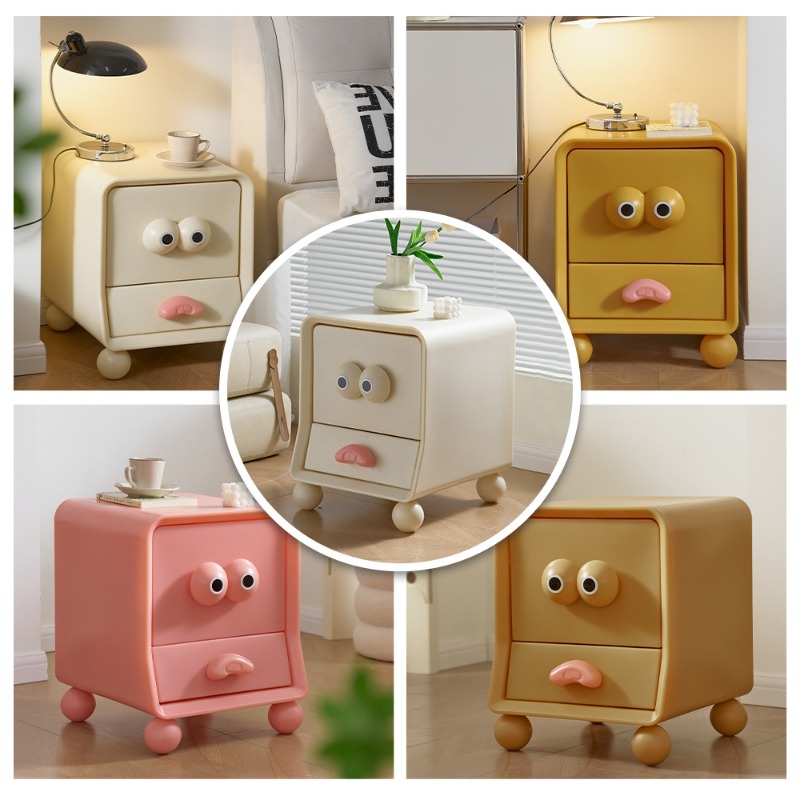 طاولة جانبية للسرير مع رف كرتو - مراجعة Storage & Organization وسعره
