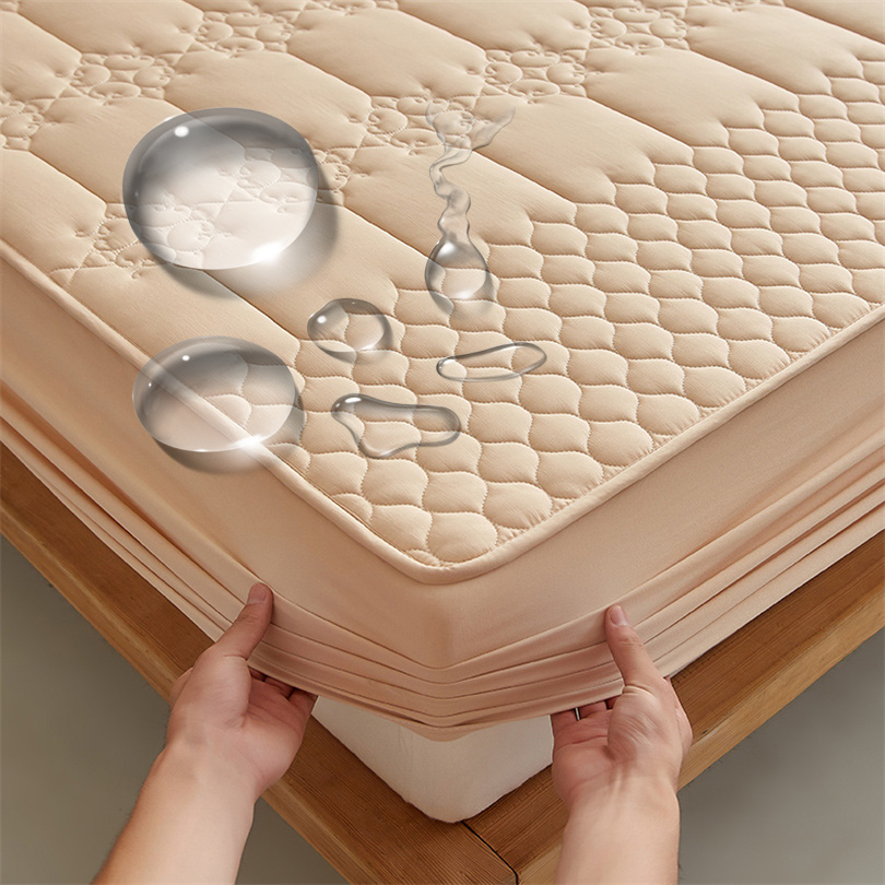 100% واقي مرتبة مقاوم للماء تن - مراجعة Waterproof Mattress Protector Breathable وسعره