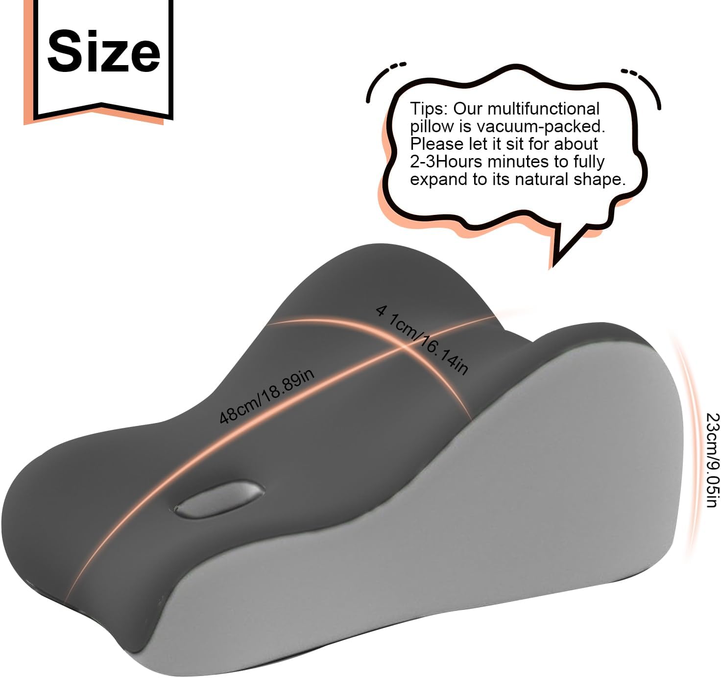 وسادة دعم للعلاقة الحميمة للأز - مراجعة Memory Foam Orthopedic Pillow Neck Pain وسعره