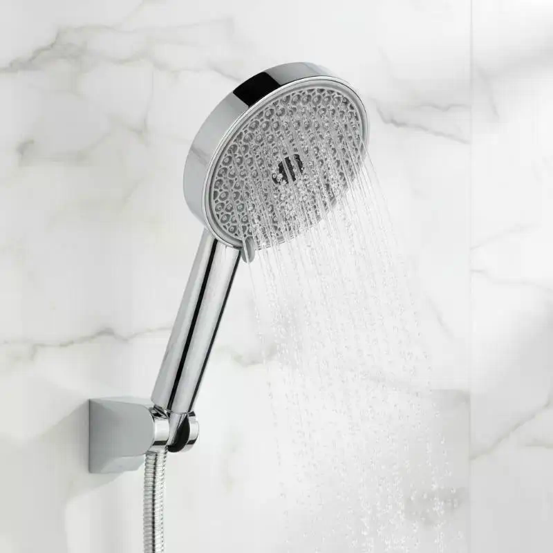 رأس دش محمول جديد قابل للتعديل - مراجعة High Pressure Shower Head Handheld وسعره