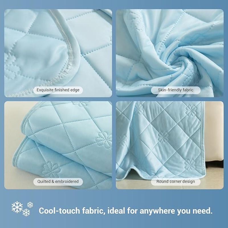 بطانية صيفية خفيفة الوزن وقابل - مراجعة Cooling Blanket Hot Sleepers وسعره