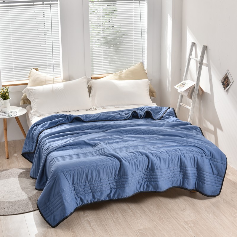 بطانية تبريد صيفية بلون واحد،  - مراجعة Cooling Blanket Hot Sleepers وسعره