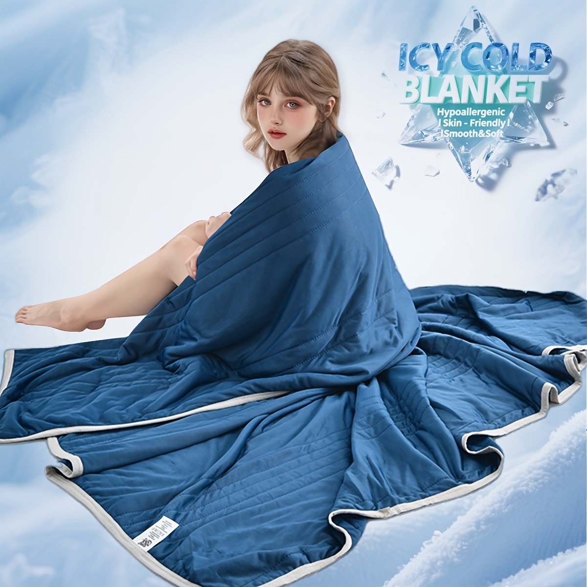 بطانية تبريد للنوم في الأجواء  - مراجعة Cooling Blanket Hot Sleepers وسعره