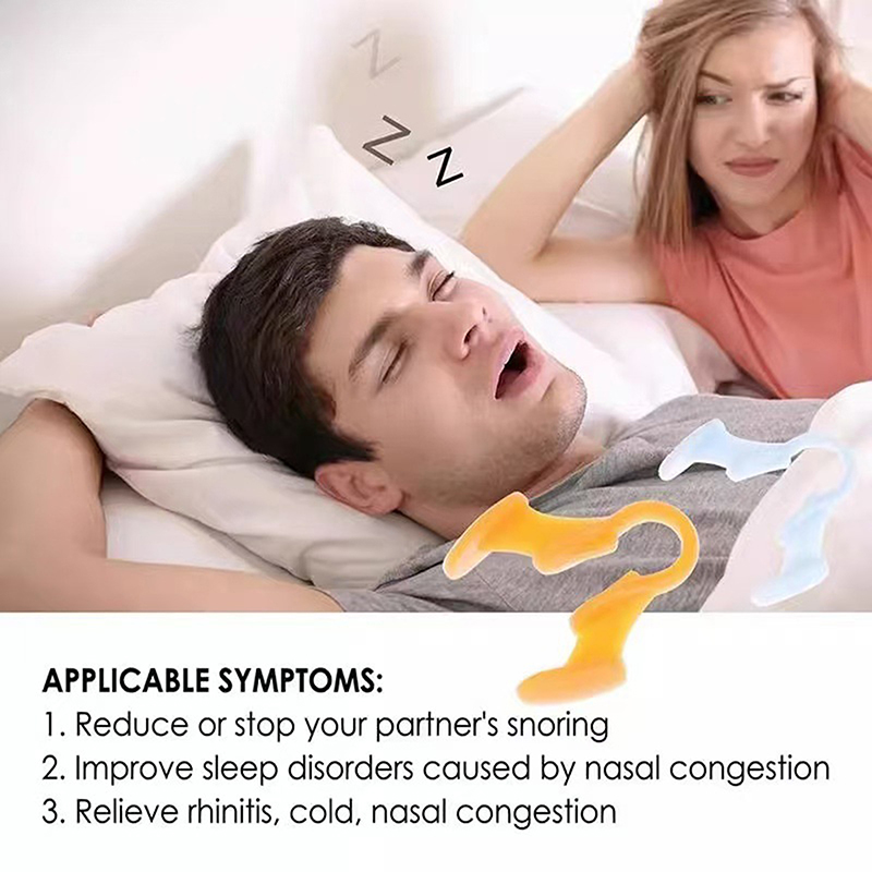 2 قطعة سيليكون مكافحة الشخير م - مراجعة Anti Snore Contour Pillow وسعره